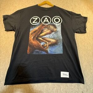 Zao Liberate Te Ex Inferis Band T-Shirt Mens Black Metalcore Graphic Tee